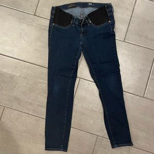Size 30 ankle J.Crew Matchstick Maternity jeans